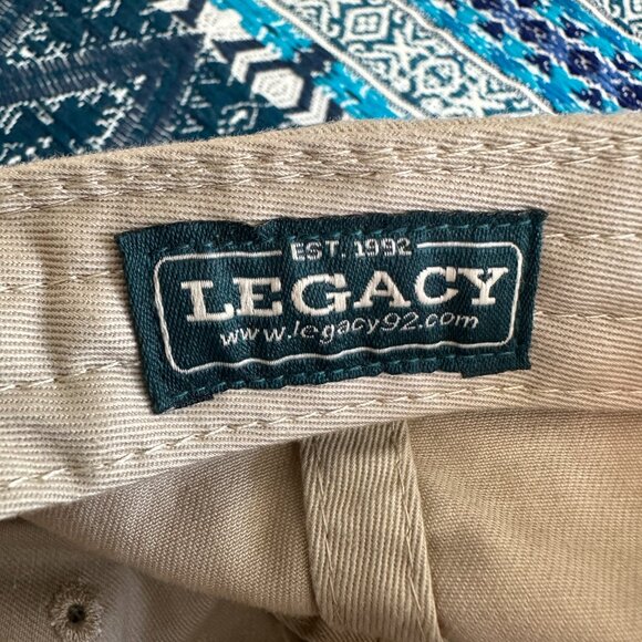 Classic Harvard Baseball Dad Hat - One Size Fits All - Tan with Maroon letters - Picture 4 of 6